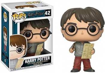 889698149365 Figurine Pop Harry Potter Harry Avec La Carte Des Marauders