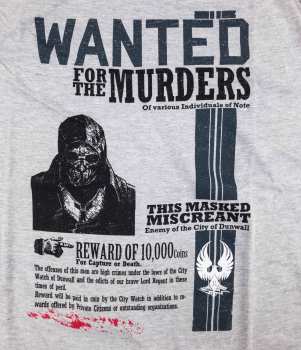 5510106668 T Shirt Dishonored Wanted Taille XL