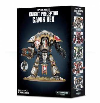 5011921095698 Figurine Game Workshop - Knight Preceptor Canis Rex - Warhammer Citadel