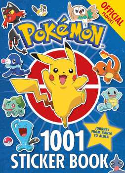 5510106790 Livre A Autocollants 1001 Stickers Pokemon