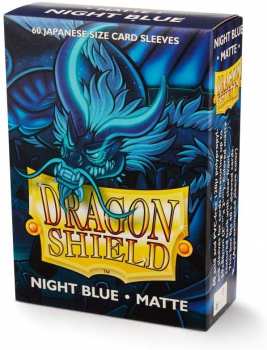 5706569111427 Dragon Shield Sleeves Small x60 Matte Night Blue