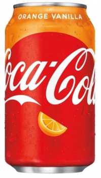 49000078954 Coca Vanille Orange Cans Import 355 Ml