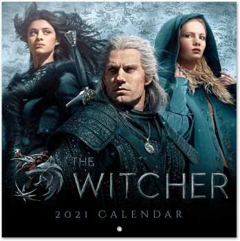 8435497253837 THE WITCHER WILD HUNT - CALENDRIER 2021 '30X30CM'