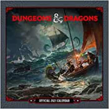 9781838544256 Dungeon & Dragons calendrier 2021 *ANGLAIS*