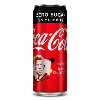 5000112638745 Coca Cola Zero Sleek Can 33cl