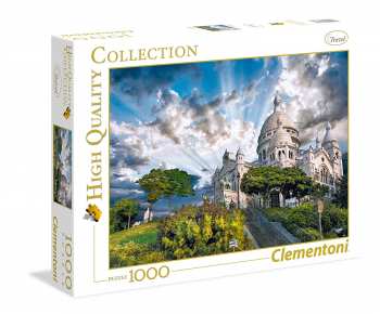 8005125393831 Puzzle 1000 Pieces Clementoni Monmartre  Paris