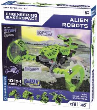 4002051665135 Kosmos Engineering Makerspace Robot Alien 5 In 1