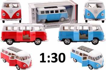 8711866260980 Vehicule Miniature Bus Wolkswagen T1 1 3