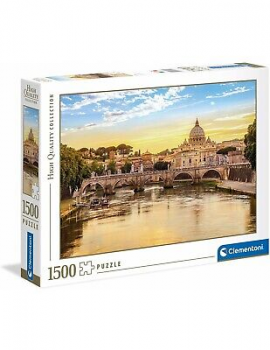 8005125318193 Puzzle Clementoni - Rome - 1500 Pieces