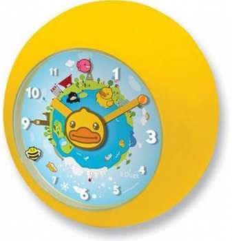 5404006022069 Horloge Murale Canard B Duck (aprends Les Heures Avec B Duck )