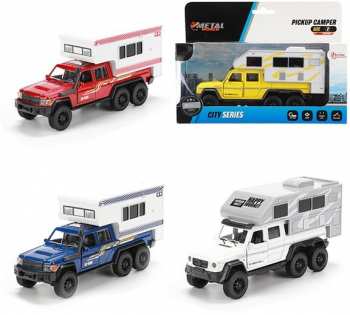 8714627002829 Metal World - Camping Car Miniatures En Metal Avec Son