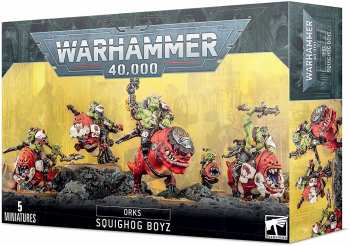 5011921128341 Orks Boys Sur Squigliers - Figurine Warhammer 40K