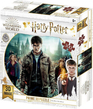 670889325824 Puzzle 3d Harry Potter Trio 300 Pieces