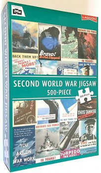677666019938 Second World War Jigsaw 500 Pieces Puzzle - Lagoon