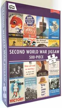 677666019945 Second World War Jigsaw 500 Pieces Puzzle - Lagoon