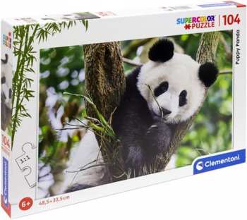 8005125803309 Puzzle Clementoni - Bebe Panda - Supercolor 104 Pieces