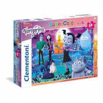 8005125244997 Puzzle Enfants Clementoni Disney Vampirina 24 Pieces Maxi Super Color