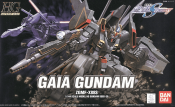 4573102579188 Figurine Gundam HG 1/144 Gaia Gundam - Model Kit - Bandai