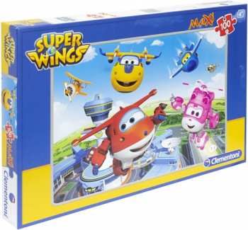 8005125961979 Puzzle Super Wings Maxi 100 - Clementoni -
