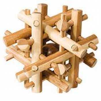 4031172174929 Bamboo Puzzle En Bois ( Casse Tete ) Difficulte Incroyable