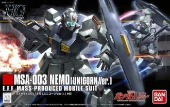 4573102606655 Gundam - 1 144 HGUC Nemo (Unicorn Vers) - Model Kit