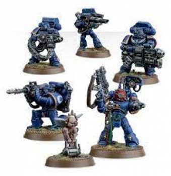 5011921142460 Figurines Warhammer 40000 Space Marines Devastator Squad