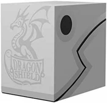 5706569306359 Deck Box Dragon Shield Double Shell Blanc 150+ Cartes -