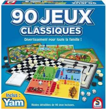 4001504882099 Coffret 90 Jeux Classiques -  Jeux De Societe(Schmitds)