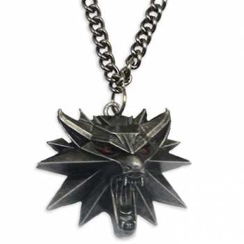 5510111751 Collier + Pendetif Witcher Loup