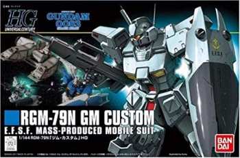 4573102574008 Figurine Gundam HGUC 1/144 Custom - Bandai