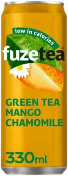 5449000236258 Fuze Tea Mangue Camomille Sleek Can 33cl