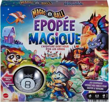 194735160419 Magic 8 Ball Epopee Magiques - Jeu De Societe Mattel