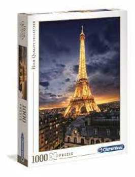 5510112419 Puzzle 1000 Pieces Clementoni Tour Eiffel
