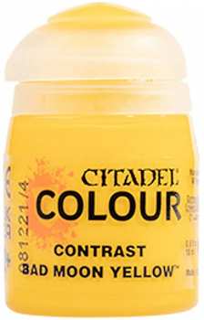 5011921145119 Peinture Citadel - Contrast - Bad Moon Yellow