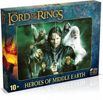 5036905043236 Puzzle 1000 pieces lord of the ring - les heros