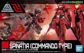 4573102621832 Figurine Gundam 30mm Spinatia (commando Type ) 1/144 - Model Kit -