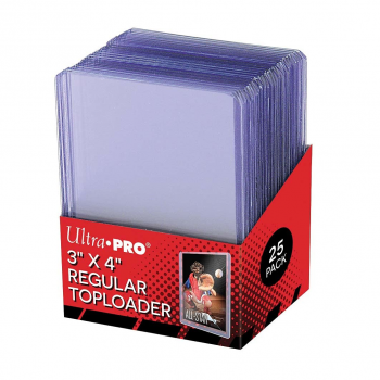 74427812225 Ultra Pro - Toploader Regular Transparent - Pack De 25