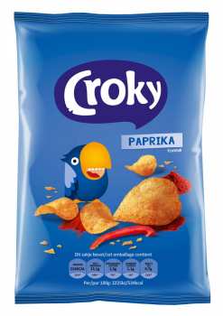 5414359910517 Chips Paprika Croky -