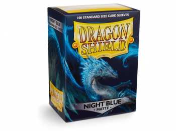 5706569110420 Dragon Shield - Sleeves Night Blue Matte x100 -