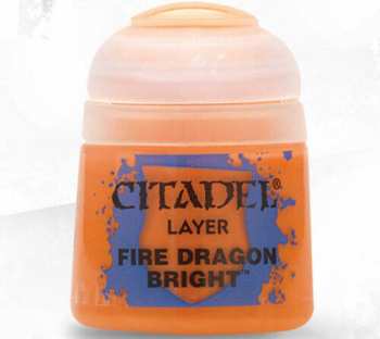 5011921185146 Peinture Citadel Layer - Fire Dragon Bright - 12ml