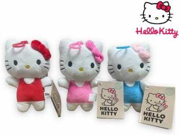 5056219085517 Peluche Hello Kitty Bleu - Sanrio