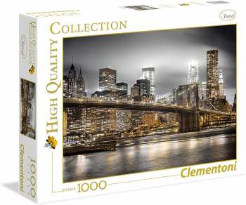 8005125393664 Puzzle 1000pcs New York Skyline - Clementoni